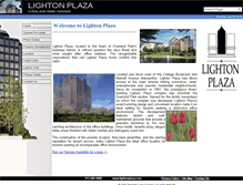 Tablet Screenshot of lightonplaza.com